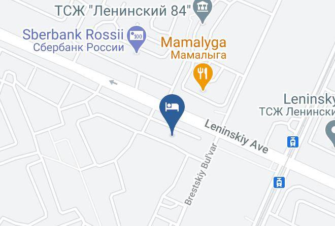 Otel' Na Leninskom Map