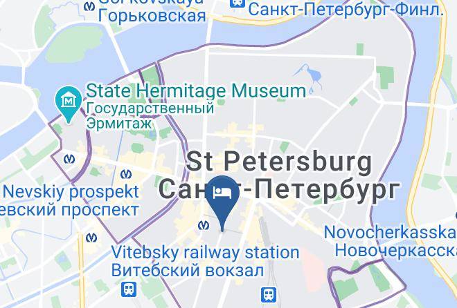 Saint Petersburg - Otel' Na Marata 30 Maps
