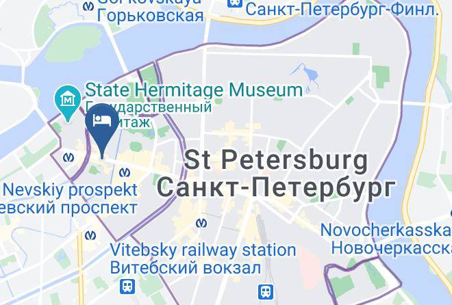 Saint Petersburg - Otel' Na Nevskom Maps