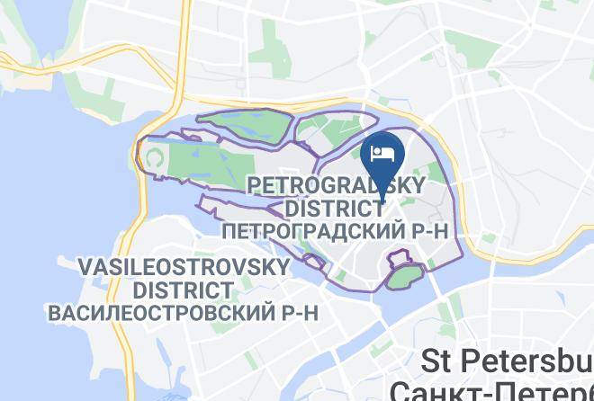 Saint Petersburg - Otel' Na Petrogradskoy Maps