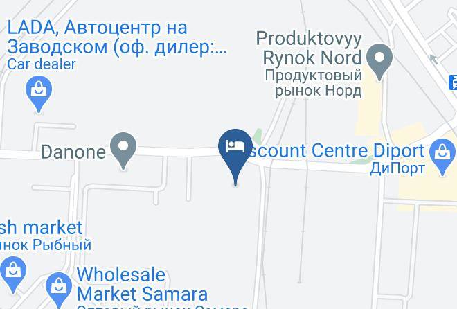 Samara - Otel' Na Zavodskom Maps