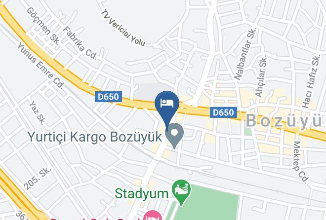Bozuyuk - Otel Nadir Maps