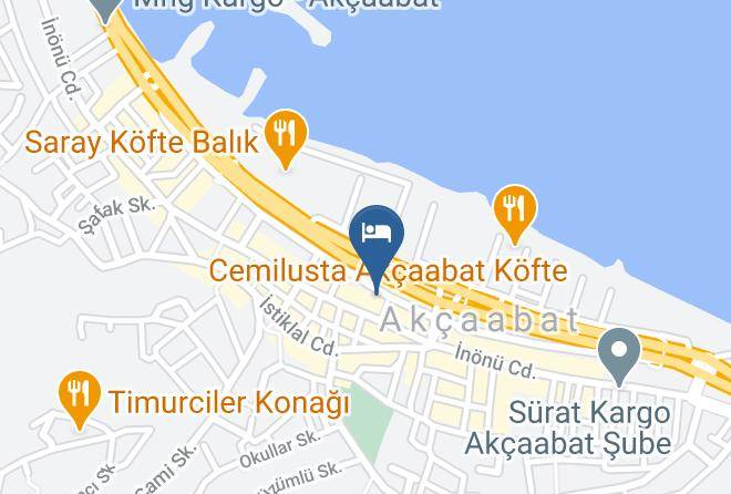 Akcaabat - Otel Nazar Maps