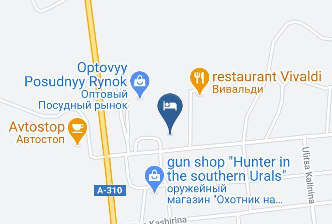 Yuzhnoural Sk - Otel' Olimp Maps