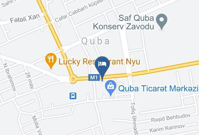 Quba - Otel Oskar Maps