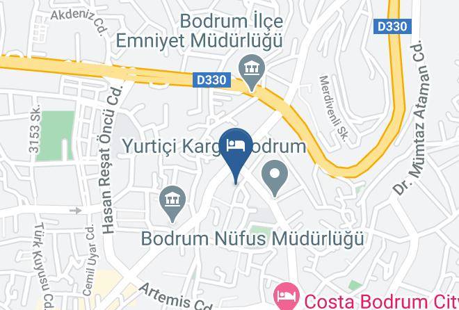 Bodrum - Oya Butik Otel Maps