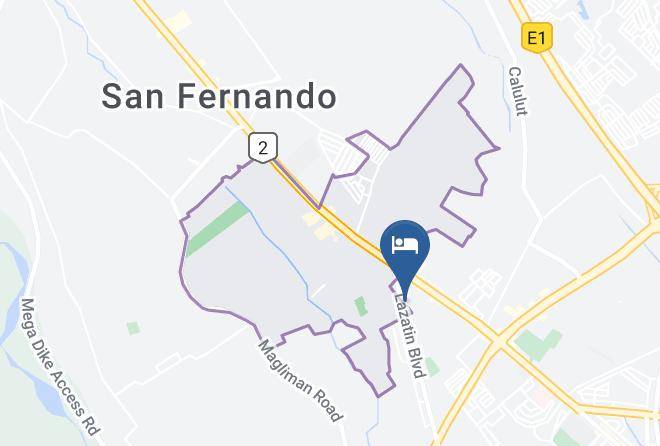 Pampanga - Otel Pampanga Maps