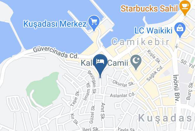 Kusadasi - Otel Panorama Maps
