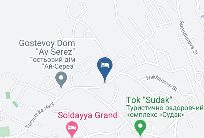 Sudak - Otel' Paradiz V Sudake Maps