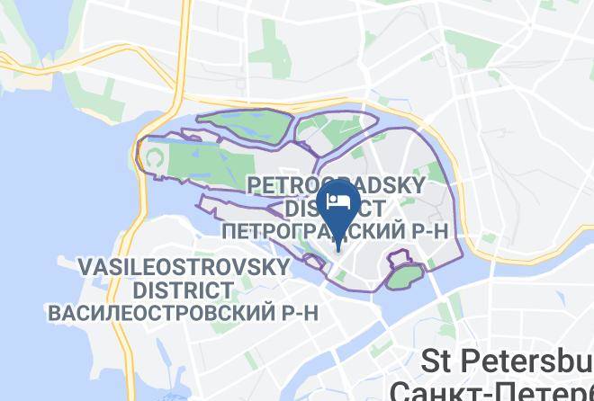 Saint Petersburg - Otel' Petrovskiy Dvor Maps