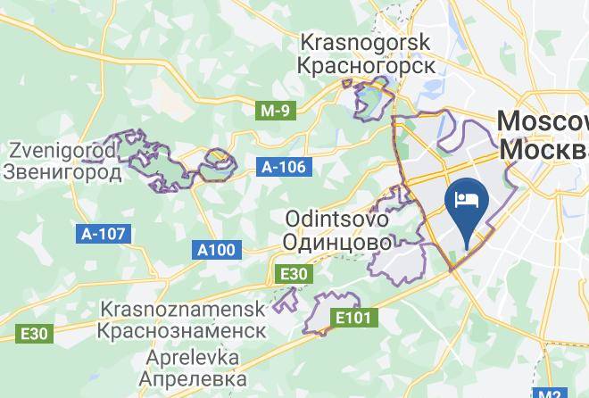 Moscow - Otel' Randevu Maps
