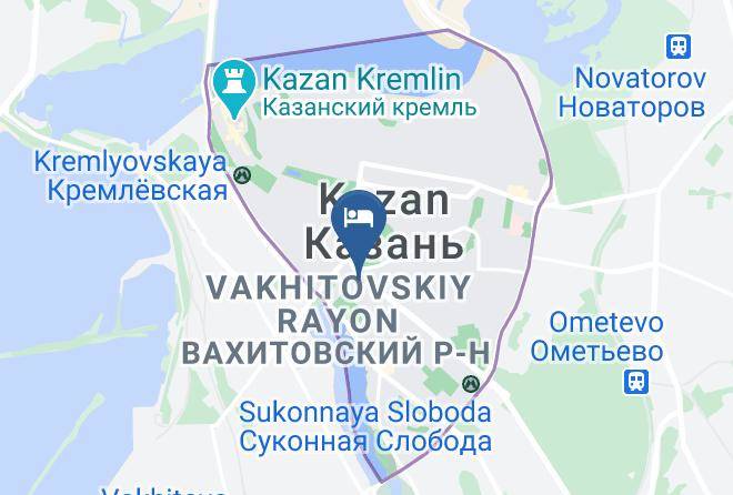 Kazan - Otel' Regina Na Peterburgskoy Maps