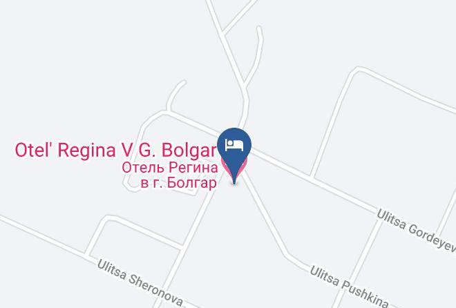 Otel' Regina V G Bolgar Map