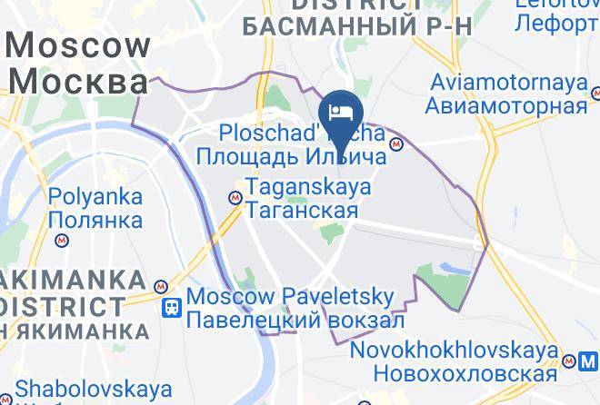 Moscow - Otel' Rogozhskiy Maps