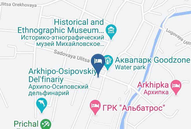 Gelendzhik - Otel' Roza Vetrov Maps