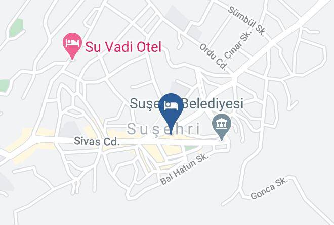 Susehri - Otel Safir Maps