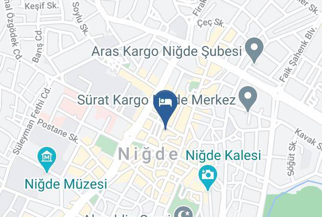 Nigde Sirali - Otel Sahin Maps