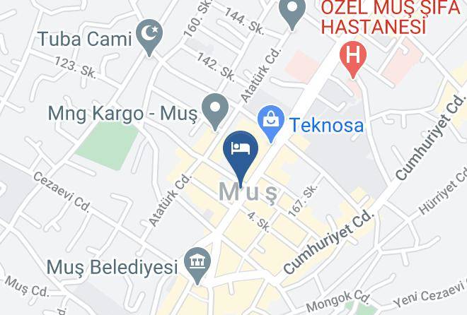Mus Kultur - Otel Sehir Palas Maps