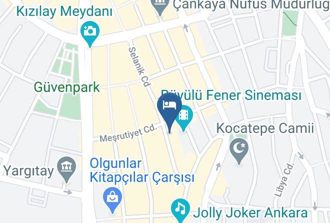 Cankaya - Otel Selanik Maps