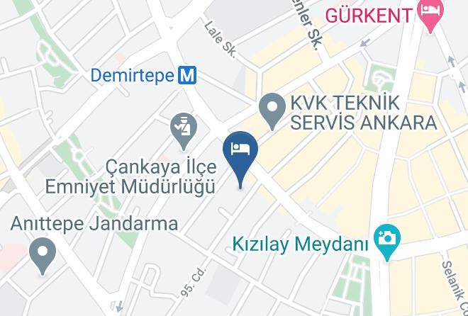 Cankaya - Bloom Hotel Maps
