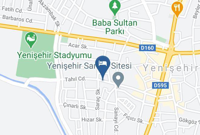 Yenisehir - Otel Semsa Maps