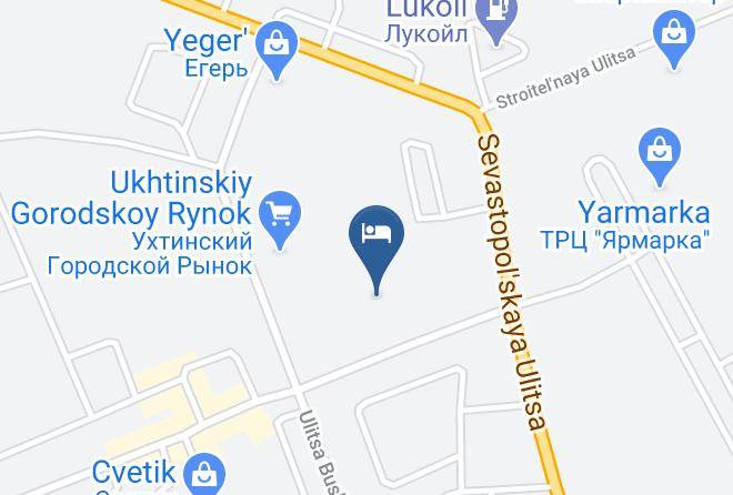 Ukhta - Otel' Severnyy Maps