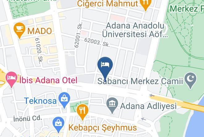 Otel Seyhan Map
