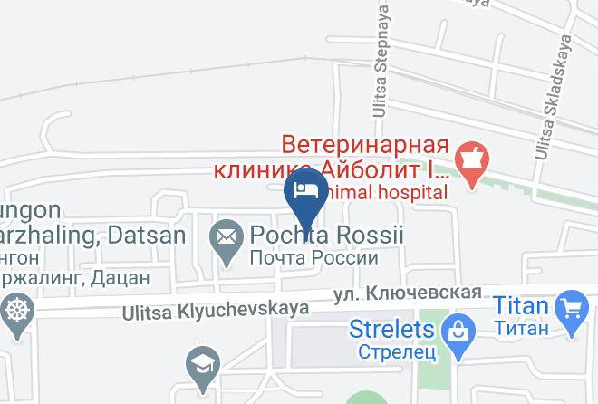 Ulan Ude - Otel' Siti Gostinichnyy Kompleks Maps