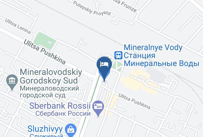 Mineralovodsky District - Otel' Siti I Biznes Maps