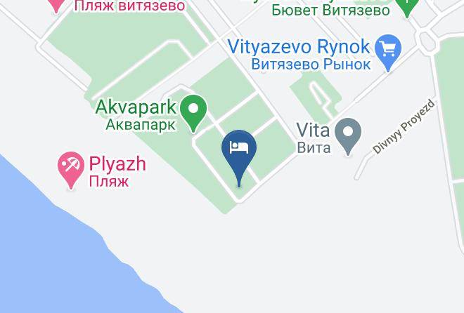 Otel' Sofiya Vityazevo Map