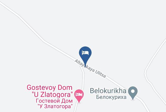 Belokurikha - Otel' Starovoytovykh Maps