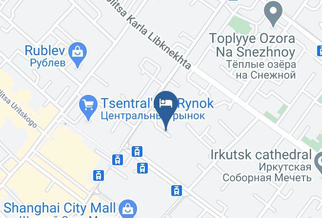 Irkutsk - Otel' Staryy Gorod Maps