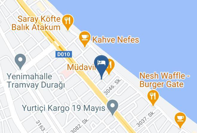 Atakum - Otel Sweet Home Samsun Maps
