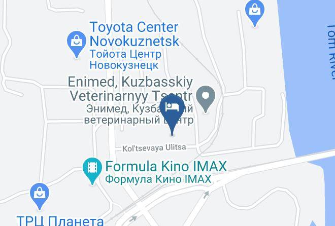 Novokuznetsk - Tetris Hotel Hostel Maps