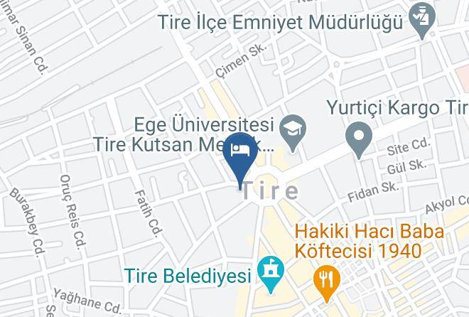 Otel Tirem Map