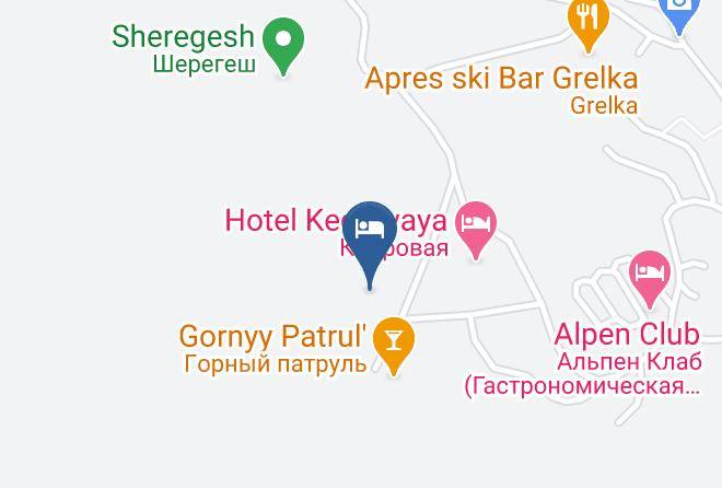 Tashtagolsky District - Otel' Tri Sovy Maps