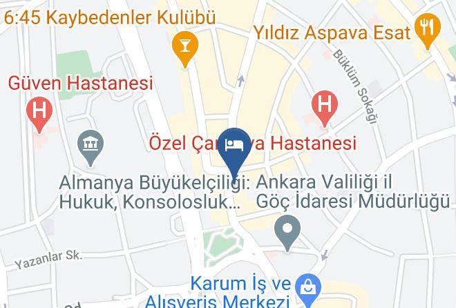 Cankaya - Tunali Hotel Maps