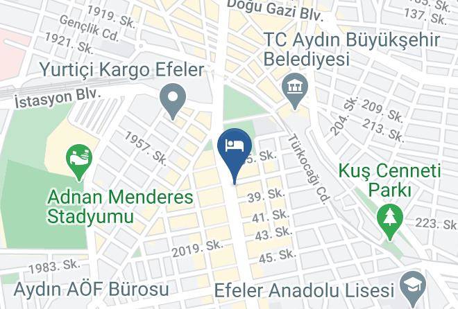 Otel Unlu Aydin Map