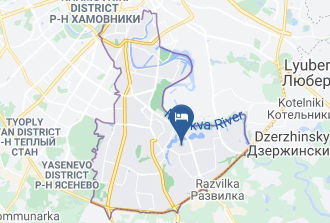 Moscow - Otel Uyut M Z Maps