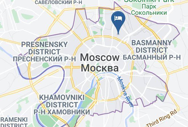 Moscow - Otel' Vellion Sukharevskiy Maps