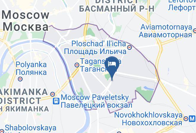Moscow - Otel' Vezendorf Maps