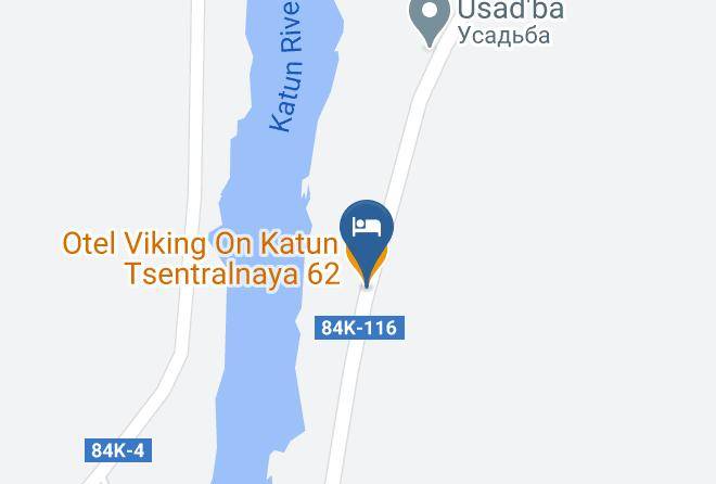 Chemalsky District - Otel Viking On Katun Tsentralnaya 62 Maps