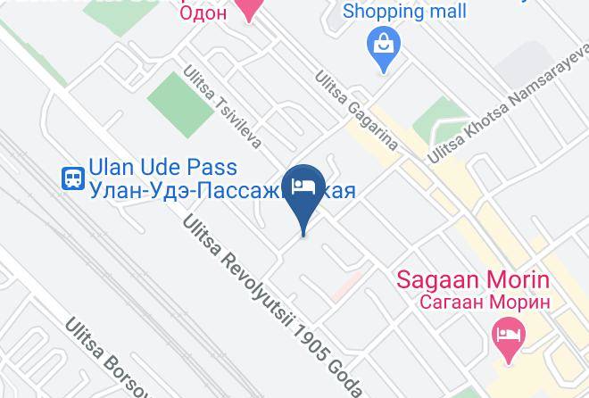 Ulan Ude - Otel' Viktoriya Maps