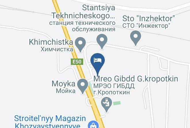 Kavkazsky District - Otel' Vizit Maps