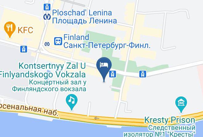 Saint Petersburg - Otel' Voland Maps