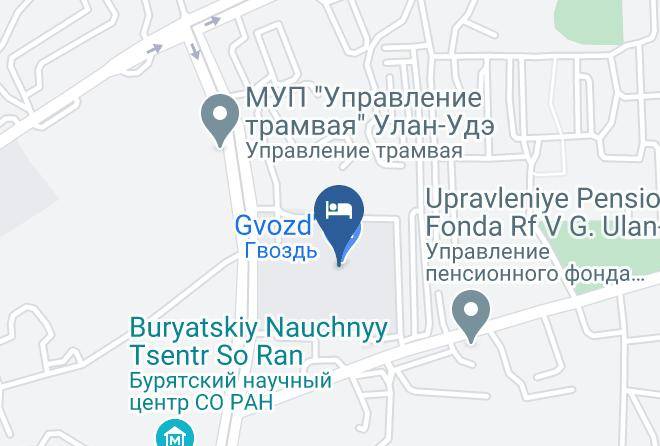 Ulan Ude - Otel' Voyazh Maps