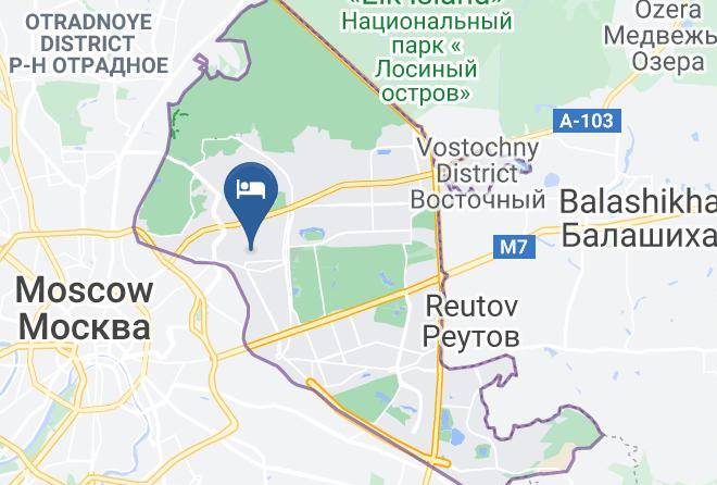 Moscow - Otel' Vympel Maps