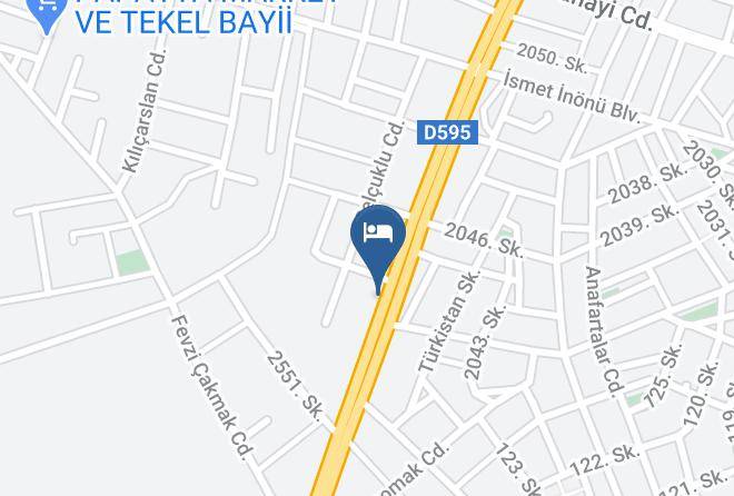 Civril - Otel Yalcin Maps
