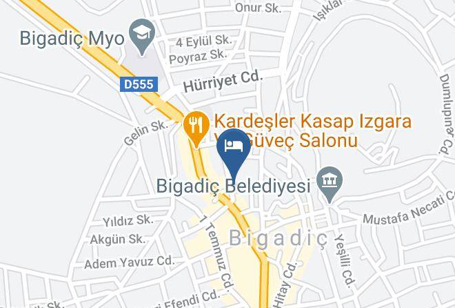 Bigadic - Otel Yasasin Maps