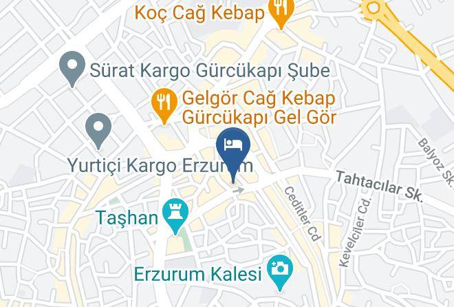 Yakutiye - Otel Yeni Cinar Maps